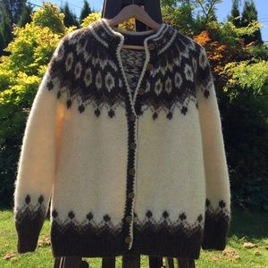 Authentic Handmade by Amma Icelandic  Sweater